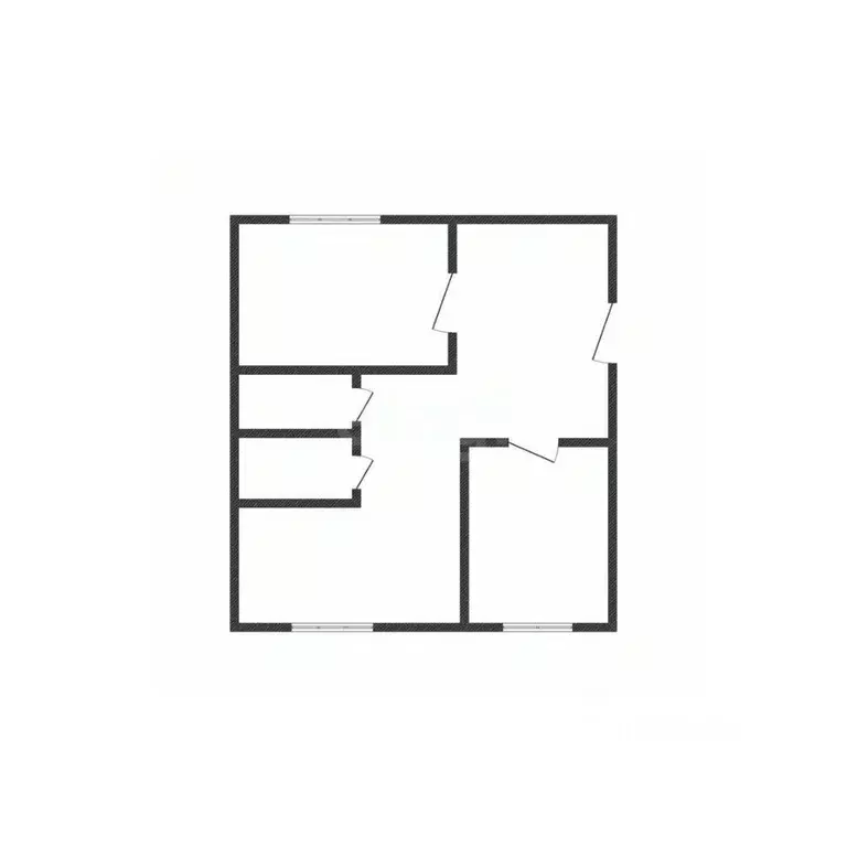 2-к кв. Белгородская область, Шебекино ул. Дзержинского, 14 (43.5 м) - Фото 2
