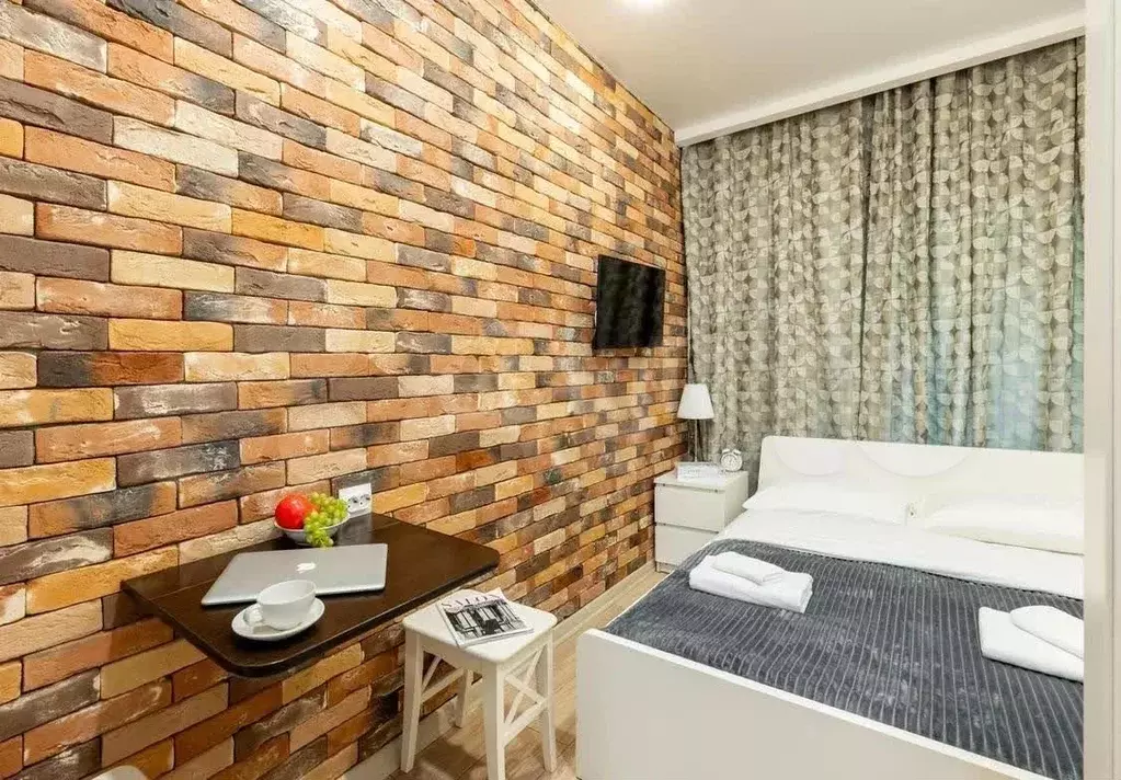 Апартаменты-студия, 13,7 м, 1/7 эт. - Фото 1