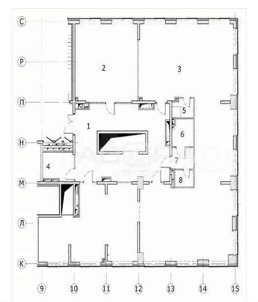 204,5 м2/Продажа офисного помещения/жк Shagal корпус 13 очередь 1-я - Фото 1