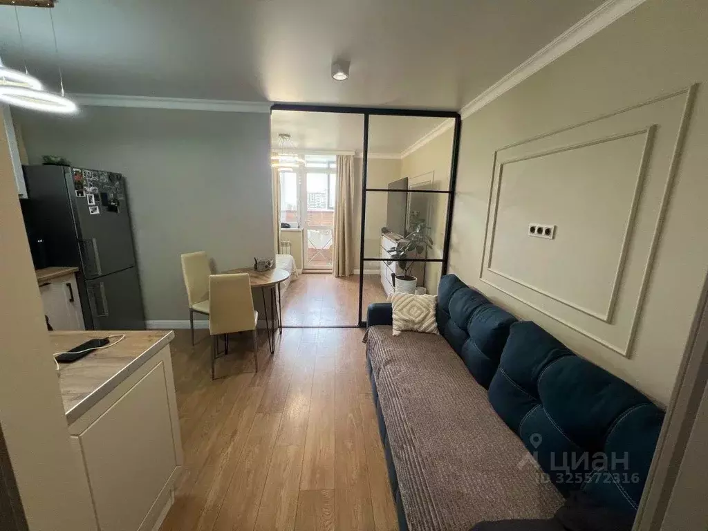 Студия Ростовская область, Ростов-на-Дону ул. Оганова, 20с3 (35.0 м) - Фото 1