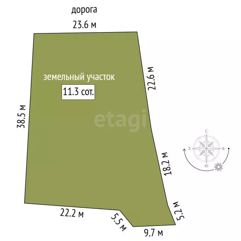 Дом в Троицк, Берёзовая улица (88 м) - Фото 1