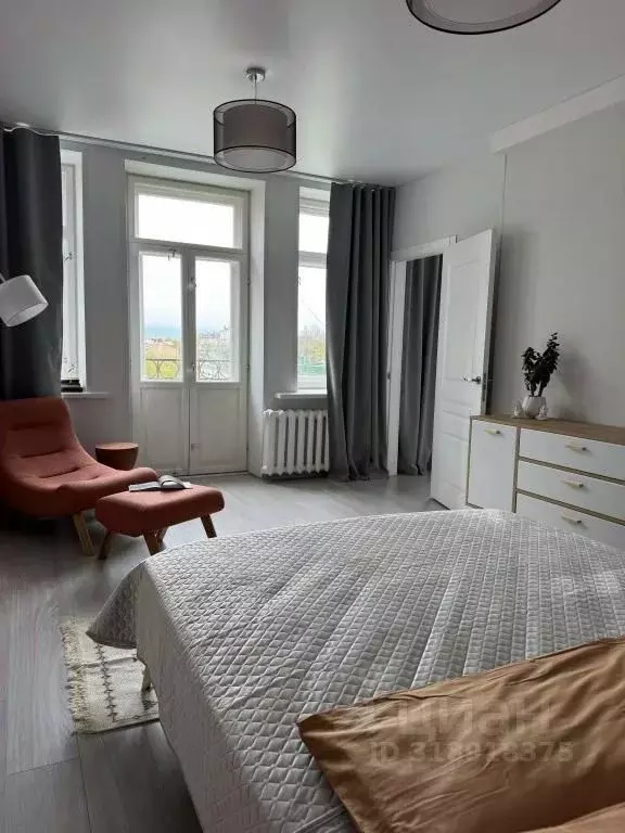 1-к кв. Псковская область, Псков Петровская ул., 37 (41.0 м) - Фото 1