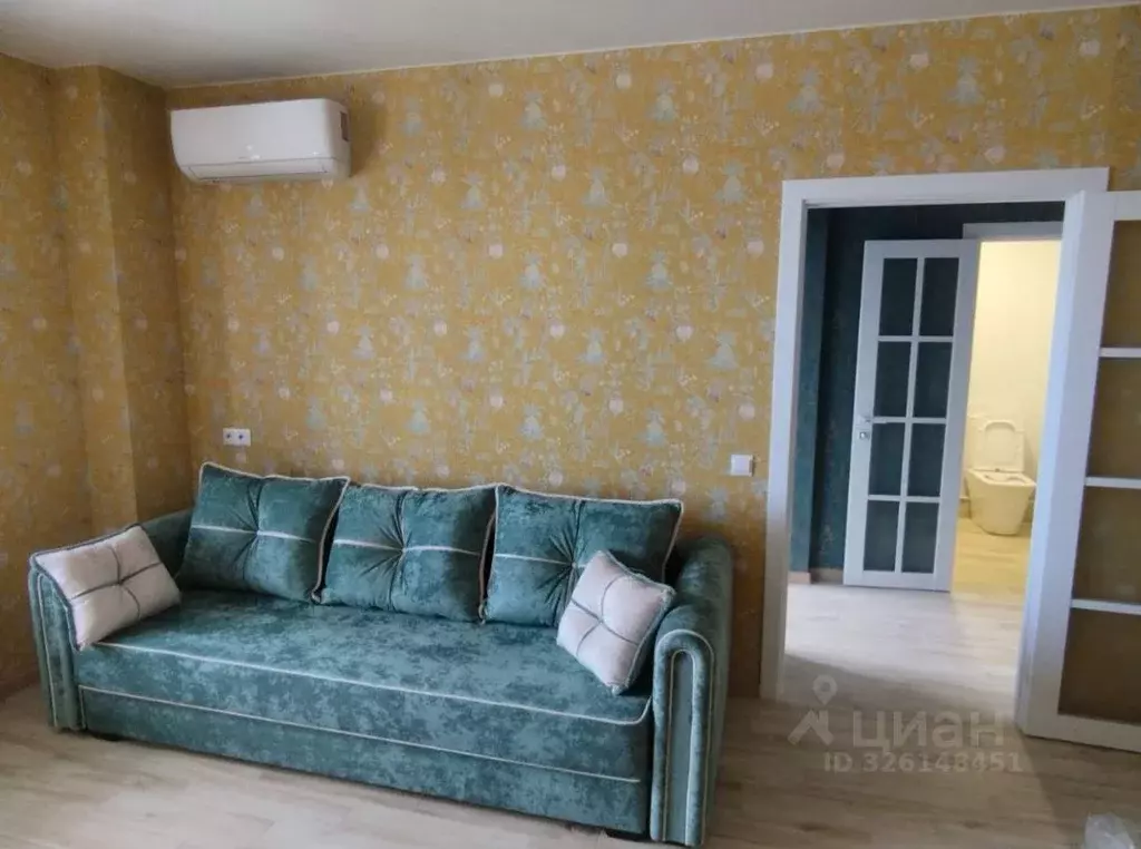 1-к кв. Ростовская область, Ростов-на-Дону Автобусный пер., 2с1 (40.0 ... - Фото 1