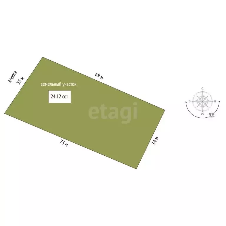 Участок в Темрюк, Лиманная улица (24.12 м) - Фото 0