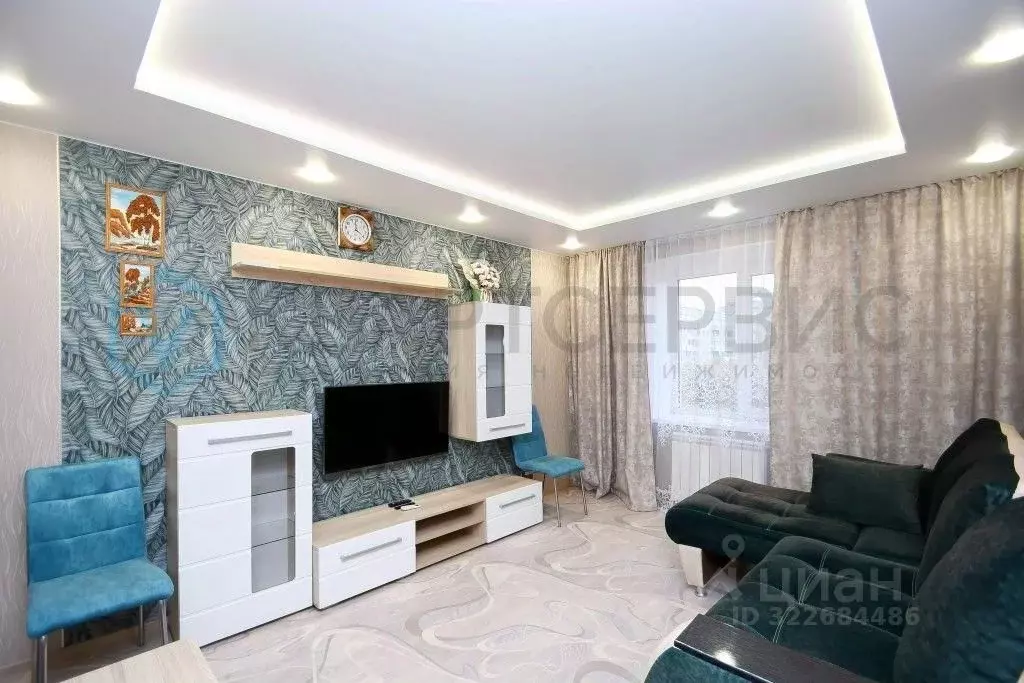 2-к кв. Омская область, Омск ул. Рокоссовского, 4/1 (41.0 м) - Фото 1