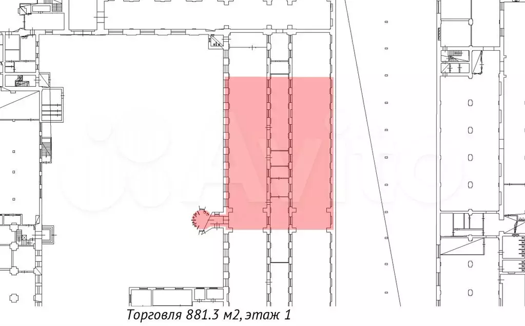 Сдам помещение свободного назначения, 881.3 м - Фото 0