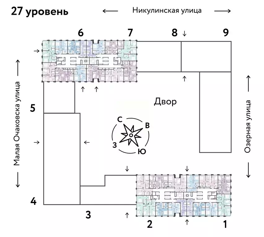 3-к кв. Москва Озерная ул., 42С7 (70.8 м) - Фото 1