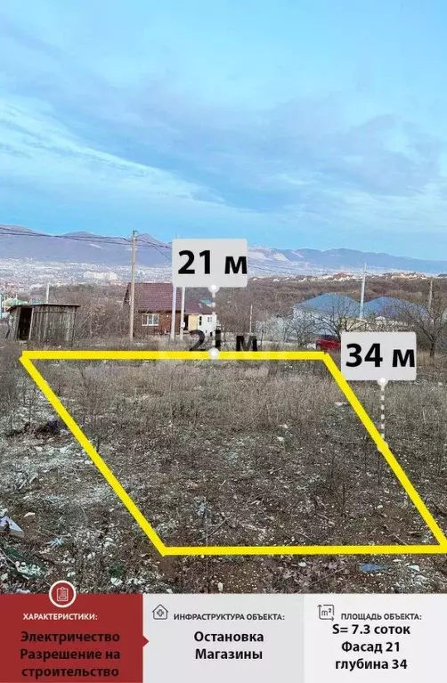 Участок в Краснодарский край, Новороссийск городской округ, с. ... - Фото 1