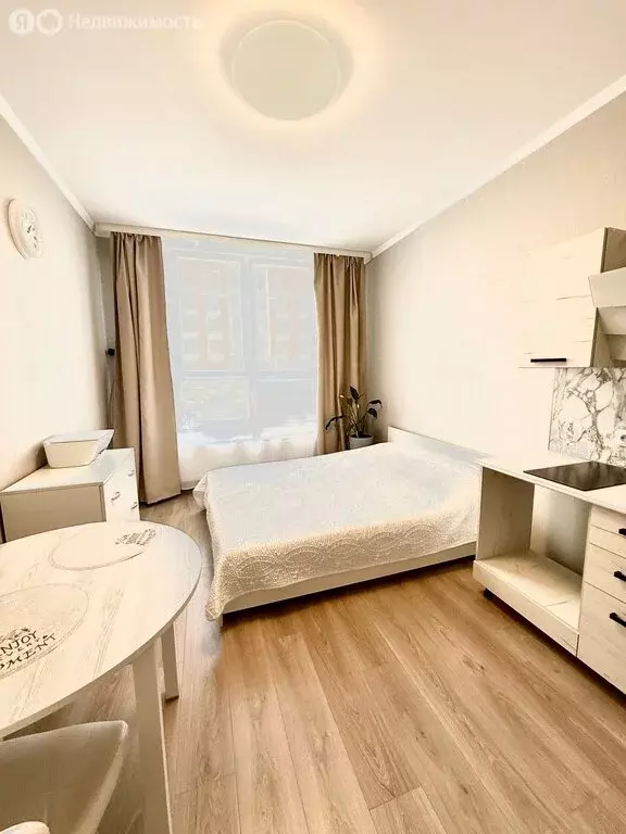 Квартира-студия: посёлок Шушары, улица Нины Петровой, 8к1 (22.3 м) - Фото 0