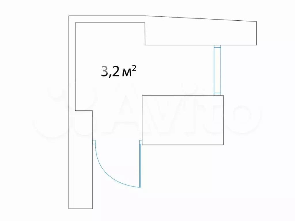 Продам торговое помещение, 3.2 м - Фото 0
