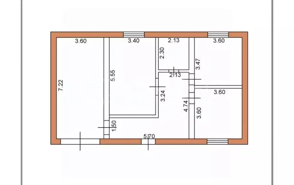 Дом в Амурская область, Благовещенский район, с. Кантон-Коммуна ул. ... - Фото 1