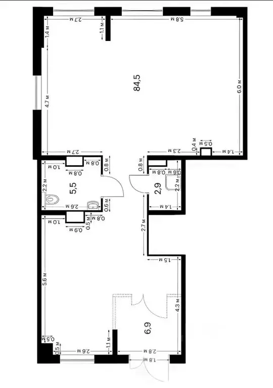 Помещение свободного назначения в Московская область, Красногорск ... - Фото 2