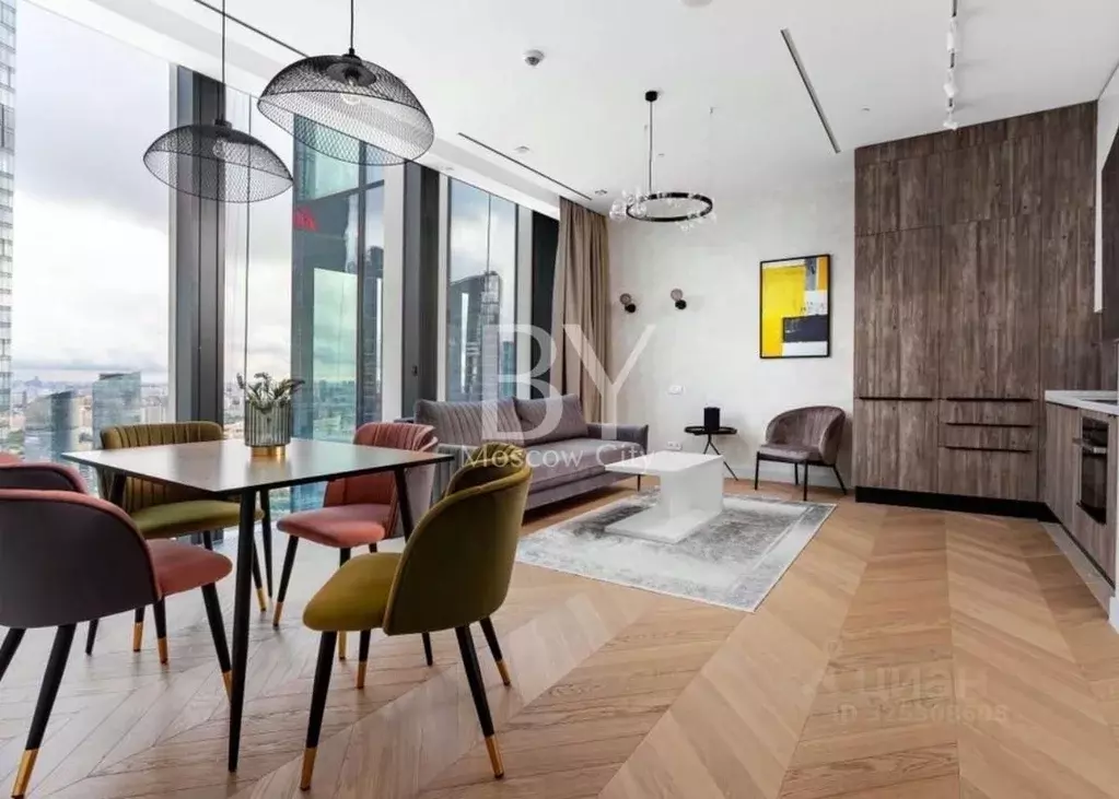 2-к кв. Москва 1-й Красногвардейский проезд, 22с2 (72.5 м) - Фото 1