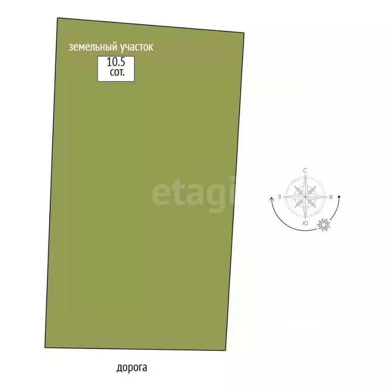 Участок в Забайкальский край, Читинский район, Атамановка пгт Северная ... - Фото 2