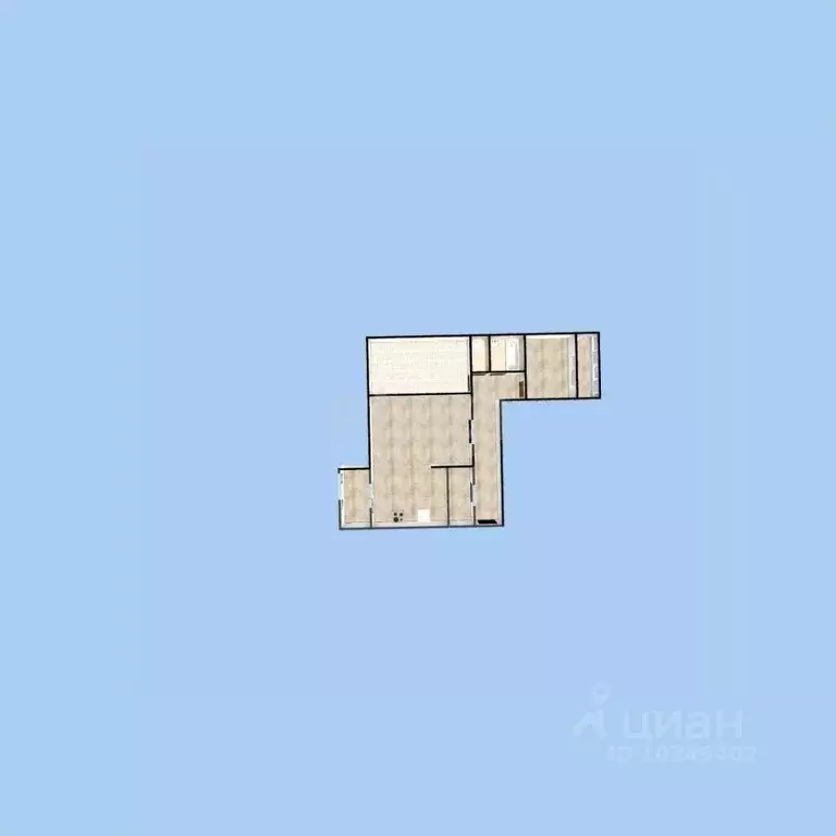 3-к кв. Башкортостан, Уфа ул. Ахметова, 225 (80.0 м) - Фото 1