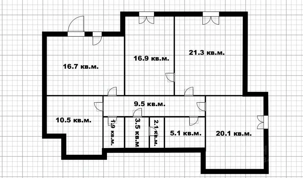 Офис в Башкортостан, Уфа ул. Гоголя, 74 (110 м) - Фото 1