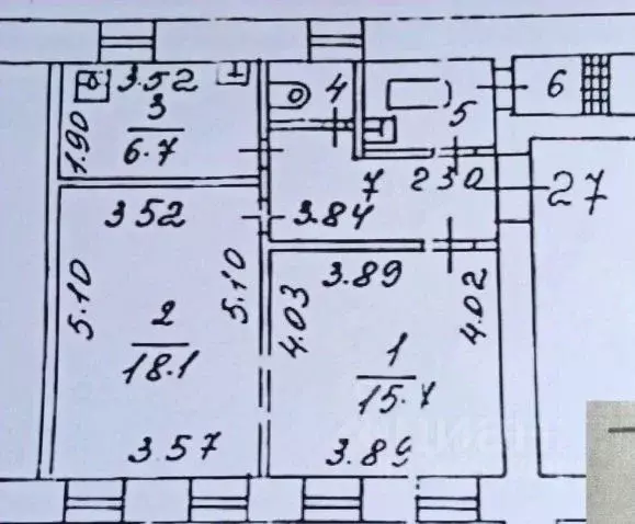 2-к кв. Москва Садовая-Каретная ул., 8С2 (52.3 м) - Фото 1