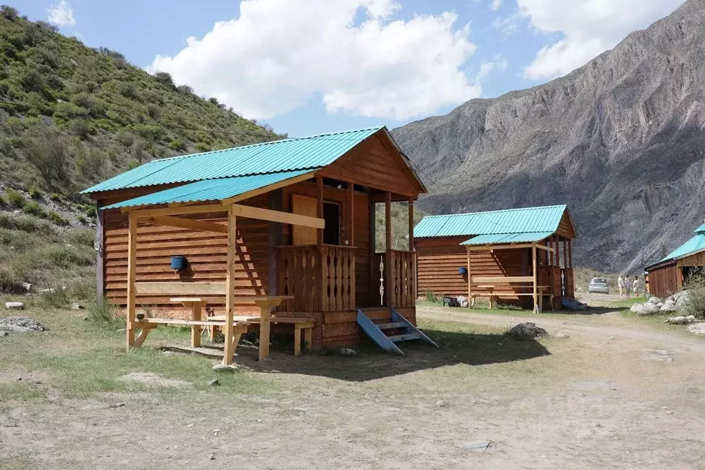 Дом в Алтай, Онгудайский район Р-256 Чуйский тракт, 699-й км (15 м) - Фото 0