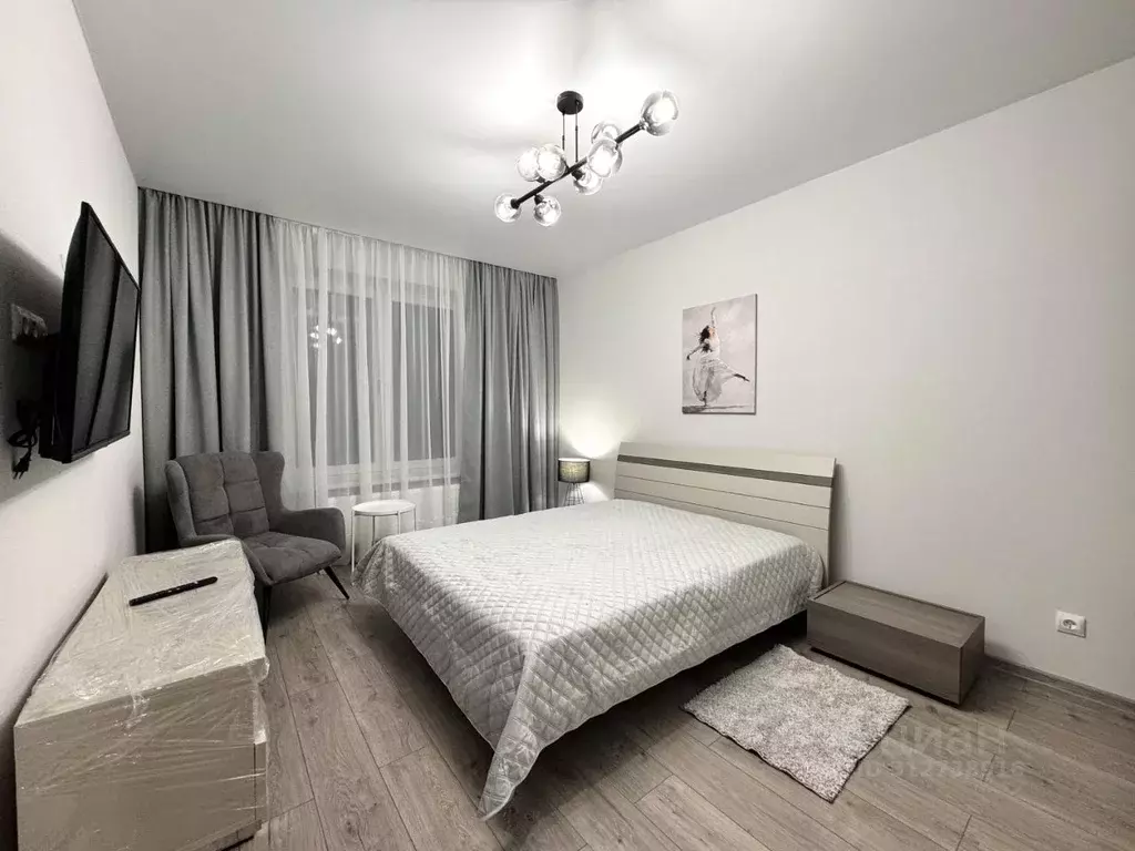 1-к кв. Калининградская область, Калининград ул. Еловая Аллея, 5Ак2 ... - Фото 1