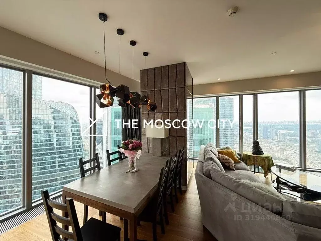 3-к кв. Москва 1-й Красногвардейский проезд, 21с2 (166.0 м) - Фото 0