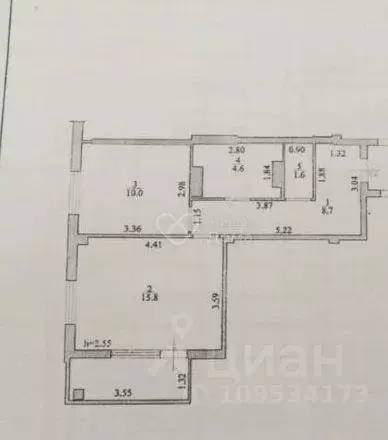 1-к кв. Волгоградская область, Светлый Яр рп пер. Колхозный, 22 (40.7 ... - Фото 2