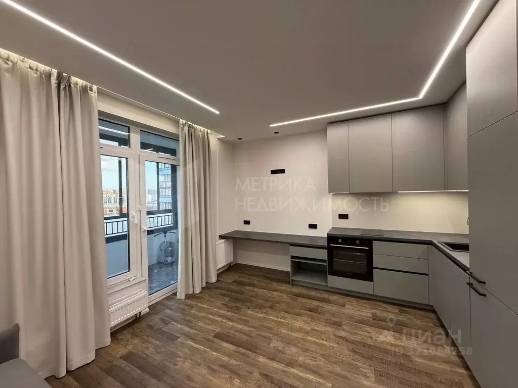 Студия Тюменская область, Тюмень Профсоюзная ул., 59 (29.0 м) - Фото 1