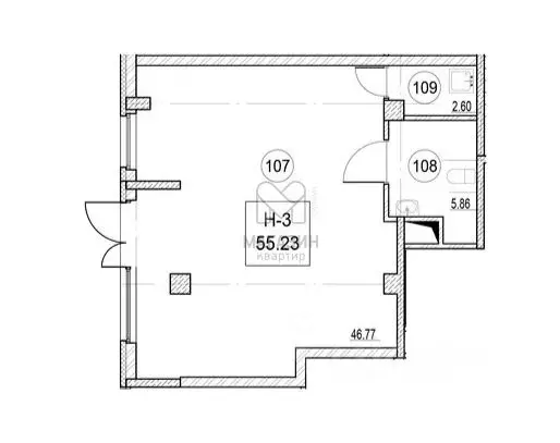 Помещение свободного назначения в Ленинградская область, Мурино ... - Фото 2