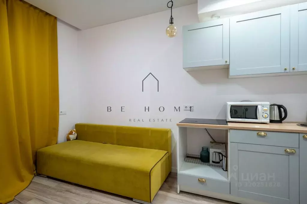 Студия Санкт-Петербург ул. Плесецкая, 10 (26.0 м) - Фото 1