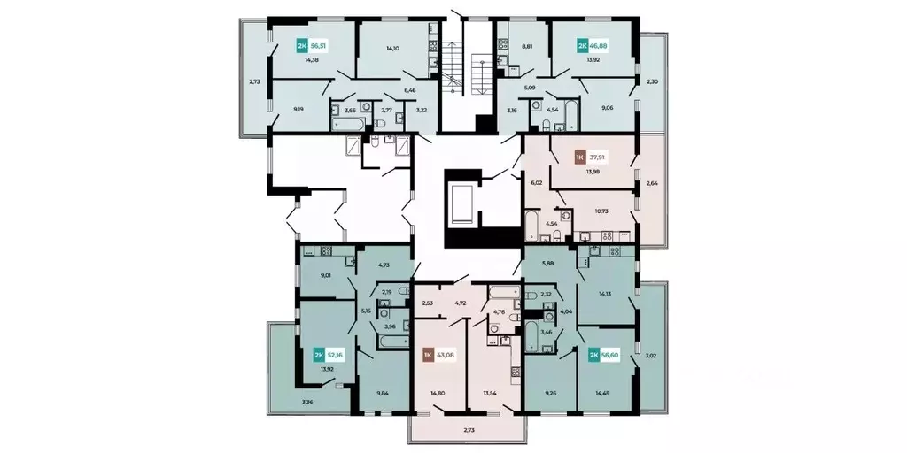 2-к кв. Ростовская область, Аксайский район, Щепкинское с/пос, пос. ... - Фото 2