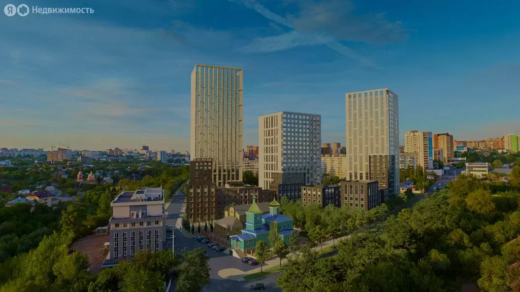 3-комнатная квартира: Уфа, улица Бехтерева (82.1 м) - Фото 1