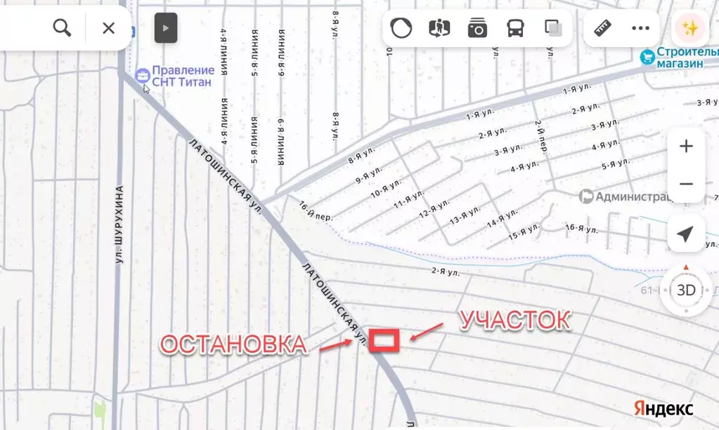 Участок в Волгоградская область, Волгоград Латошинская ул. (14.77 ... - Фото 1