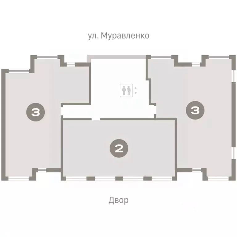 4-к кв. Тюменская область, Тюмень ул. Муравленко, 9к3 (135.8 м) - Фото 2