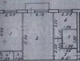 2-к. квартира, 44,9 м, 4/5 эт. - Фото 0