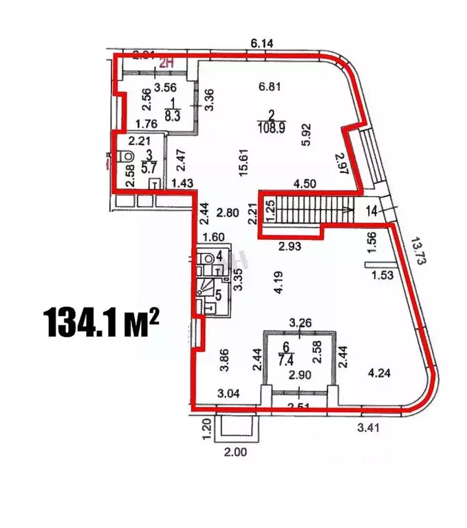 Помещение свободного назначения в Москва Онежская ул., 31к1 (134 м) - Фото 1