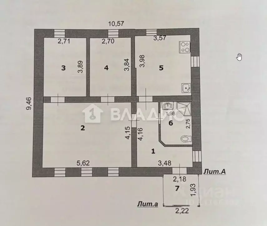 Дом в Белгородская область, Яковлевский муниципальный округ, Томаровка ... - Фото 2