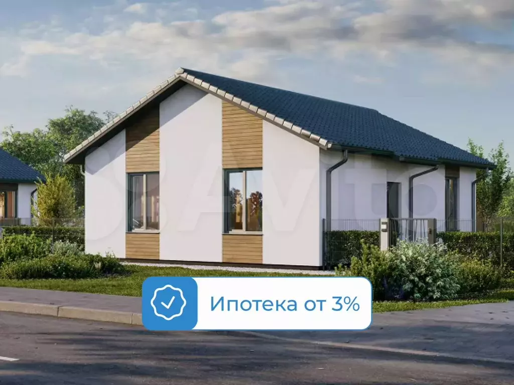 Дом 93 м на участке 7 сот. - Фото 1