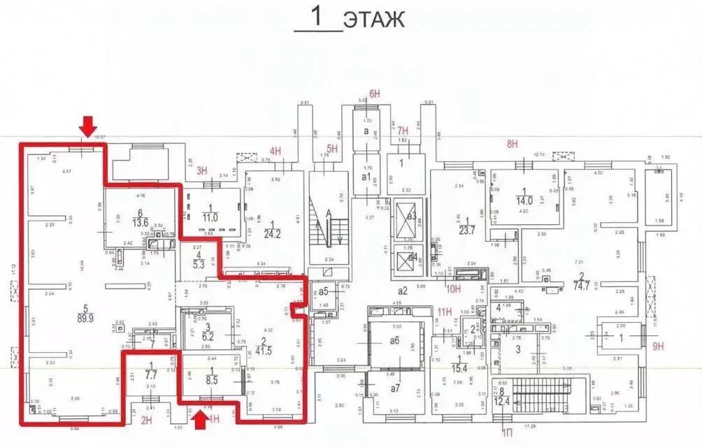 Помещение свободного назначения в Москва просп. Мира, 135А (167 м) - Фото 2