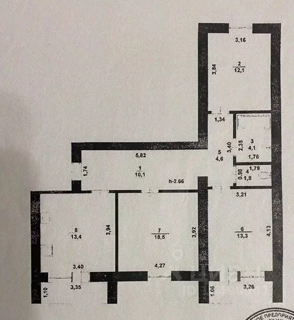 3-к кв. Саратовская область, Вольск Ярославская ул., 2/87 (77.9 м) - Фото 1