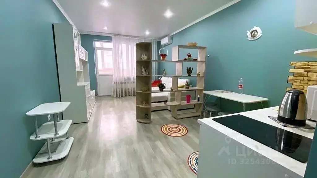 Студия Краснодарский край, Краснодар Славянский мкр, ул. Заполярная, ... - Фото 2