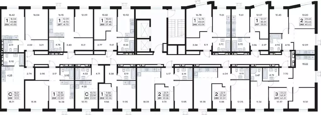1-к кв. Приморский край, Владивосток Катерная ул., 31/2 (43.88 м) - Фото 2