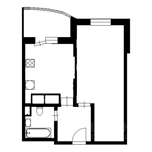 1-к кв. Московская область, Балашиха бул. Горенский, 5 (42.5 м) - Фото 2
