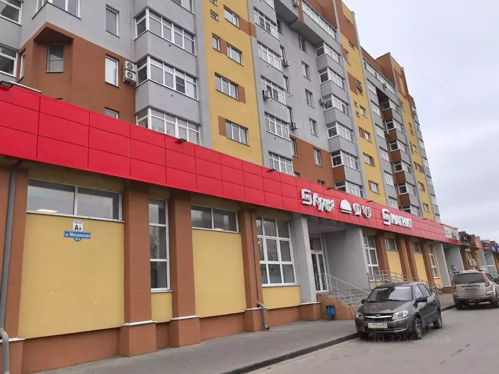 2-к кв. Тамбовская область, Тамбов Московская ул., 30А (76.8 м) - Фото 1