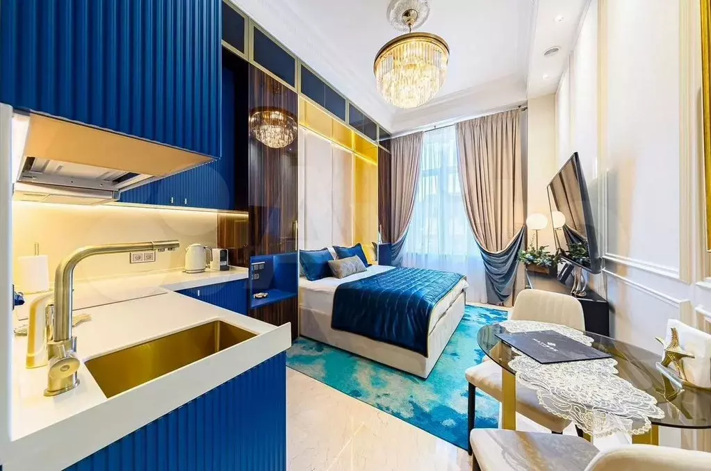 Апартаменты-студия, 25 м, 2/6 эт. - Фото 1
