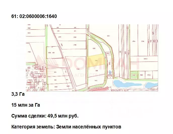 Участок в Ростовская область, Аксайский район, Щепкинское с/пос, пос. ... - Фото 2