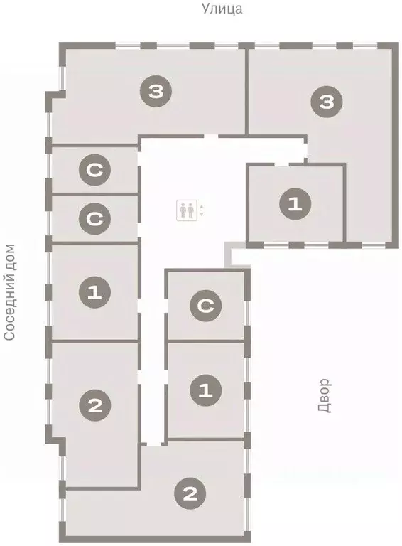 3-к кв. Новосибирская область, Новосибирский район, Краснообск рп, 3-й ... - Фото 1