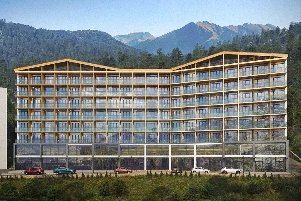 Апартаменты-студия, 28,4 м, 2/7 эт. - Фото 0