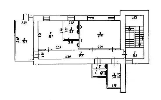 Помещение свободного назначения в Татарстан, Набережные Челны бул. ... - Фото 2