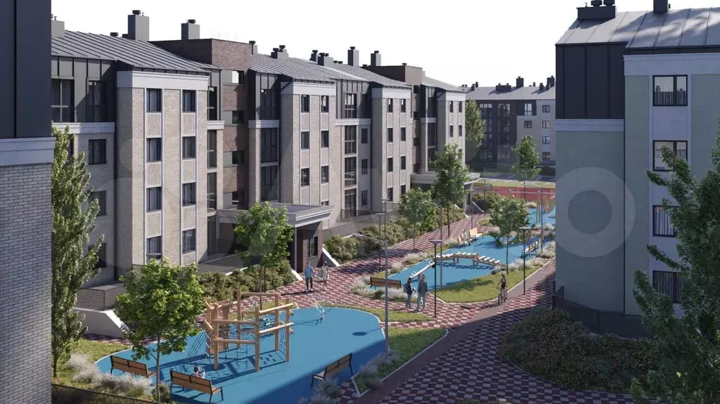 2-к. квартира, 70 м, 2/4 эт. - Фото 1