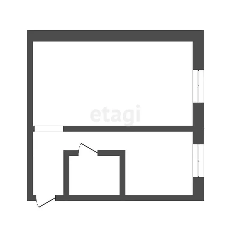 1-комнатная квартира: Северск, Южный проезд, 19 (31 м) - Фото 1