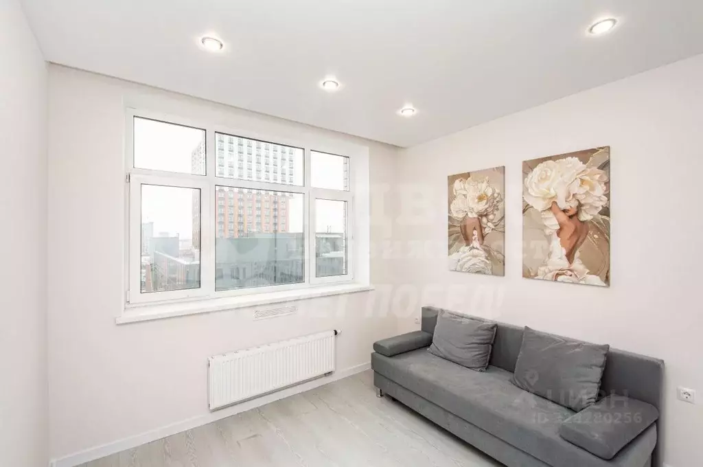 1-к кв. Тюменская область, Тюмень ул. Тимофея Чаркова, 87 (39.0 м) - Фото 1